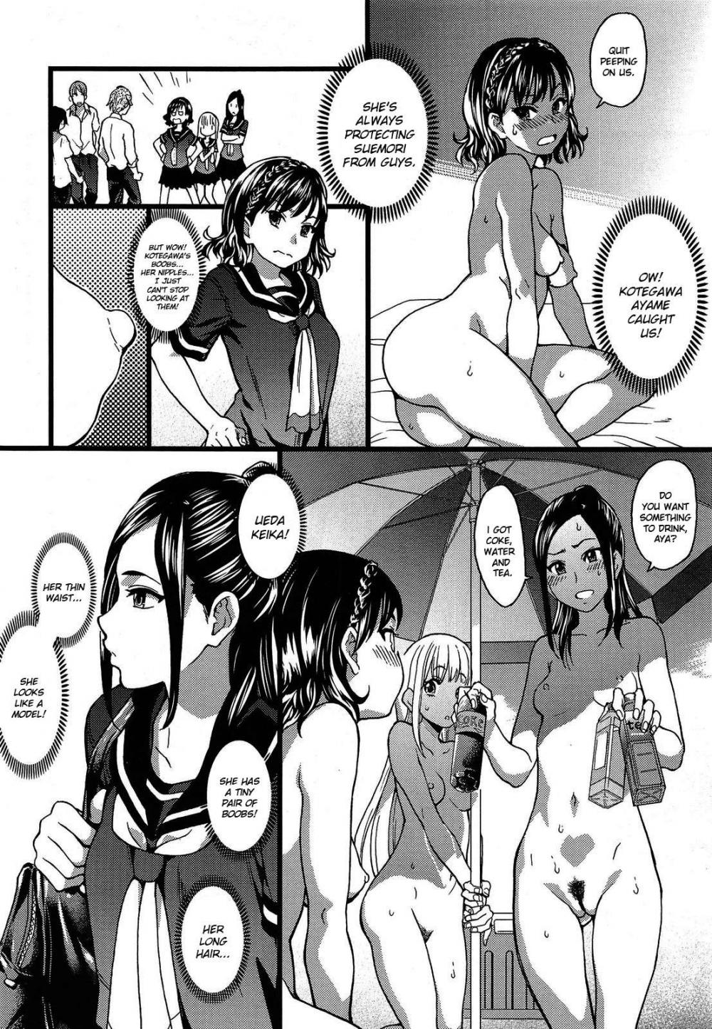 Hentai Manga Comic-Nudist Beach ni Shuugakuryokou de!!-Chapter 1-13